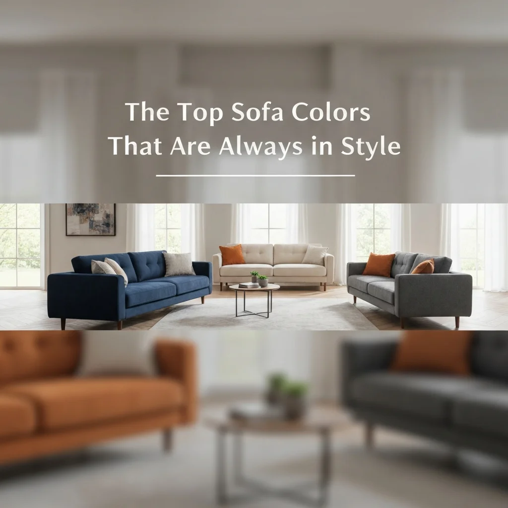The Top Sofa Colors That Are Always in Style