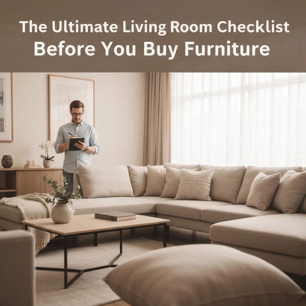 The Ultimate Living Room Checklist Before You Buy Furniture