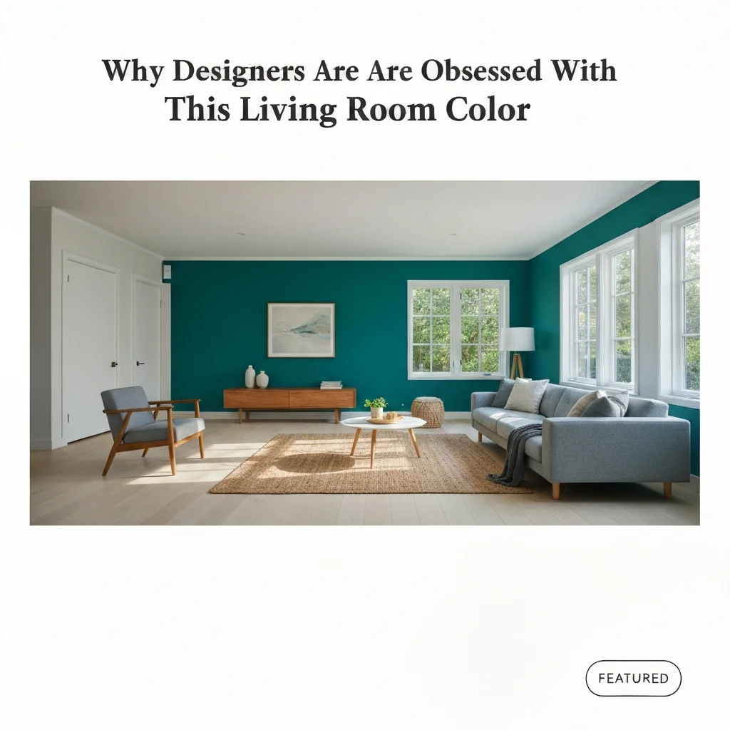 Why Designers Are Obsessed With This Living Room Color
