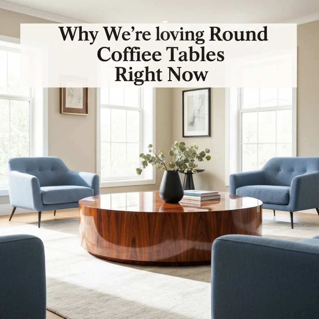 Why We’re Loving Round Coffee Tables Right Now