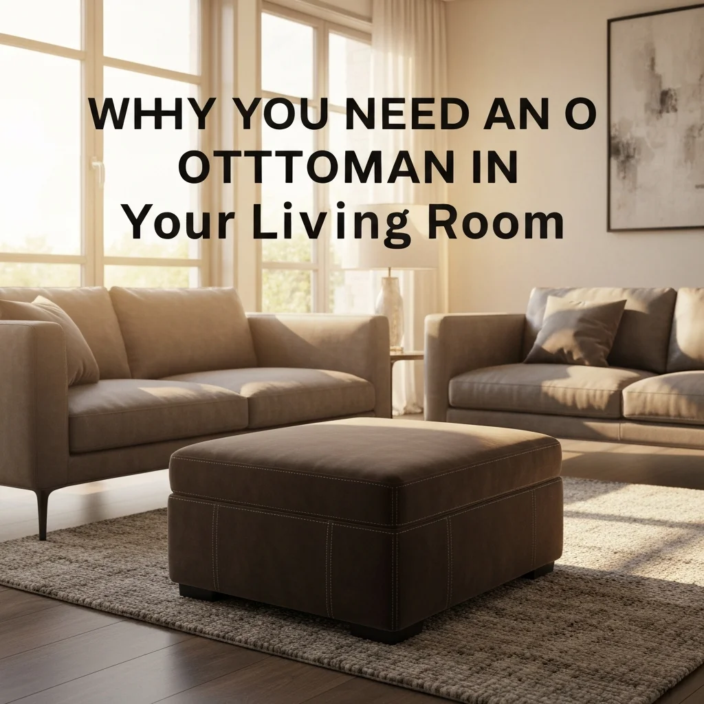 Why You Need an Ottoman in Your Living Room
