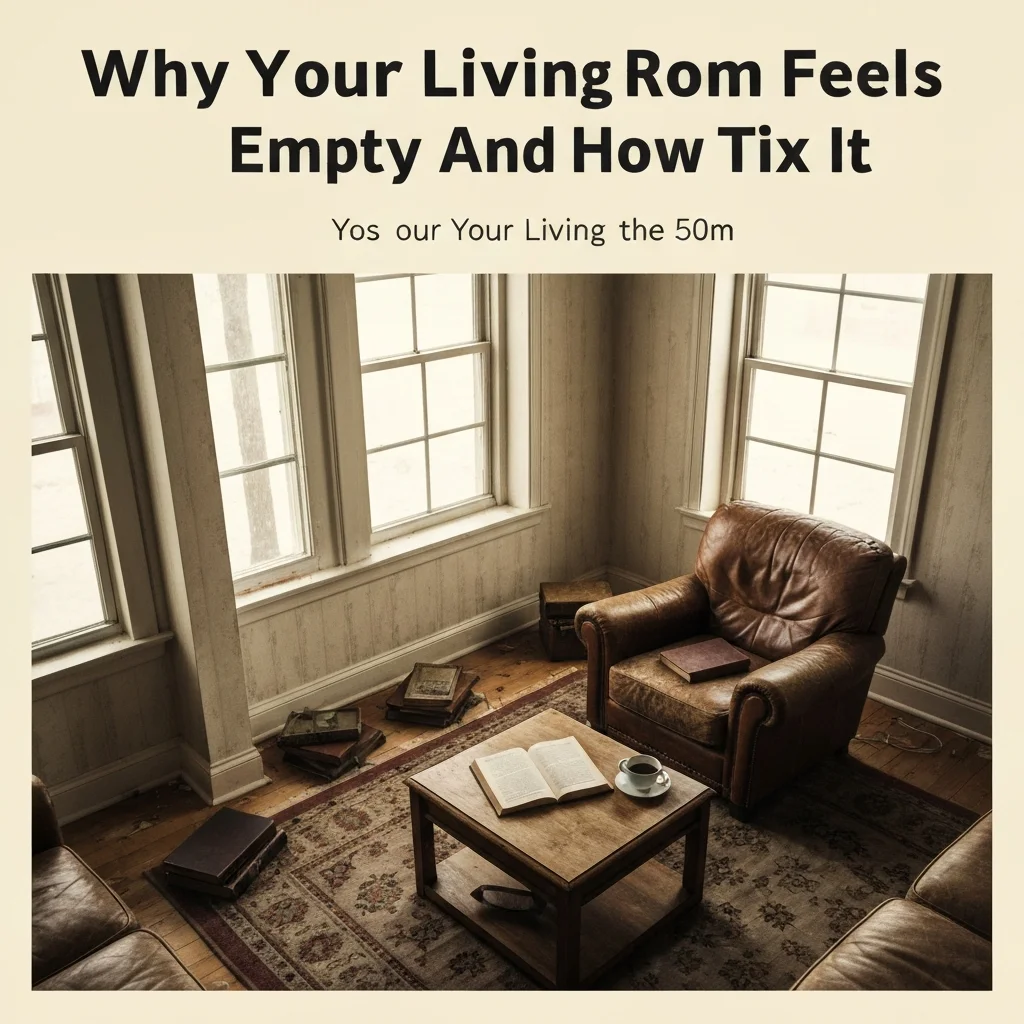 Why Your Living Room Feels Empty And How to Fix It